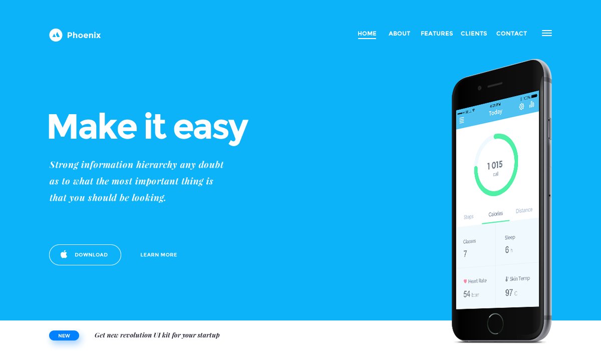 Agency twitter Bootstrap template theme